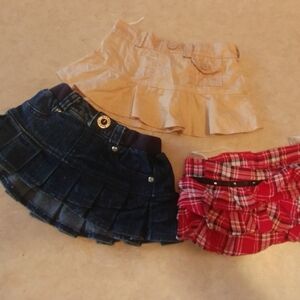 3 Build-A-Bear Workshop skirts